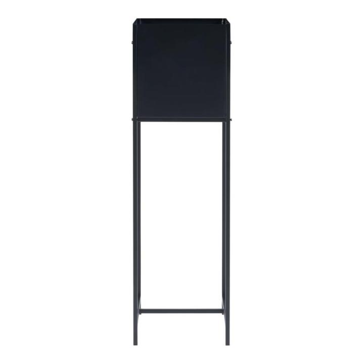 Plantenstandaard Porsgrunn 100x30x30 cm zwart