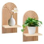 Houten plank, wanddecoratie, wandplank, houten decoratie, hout, decoratief van grenen, voor woonkamer, badkamer, slaapkamer, klaslokaal, kantoor, wanddecoratie