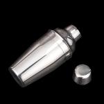 12 Stuks Bar Barman Set Cocktail Shaker Roestvrij Staal Set met Strakke Bamboe Dienblad (350ML)