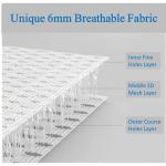 Brethable Mesh voor 2-zijdig kinderbed en kinderbed met massieve uiteinden