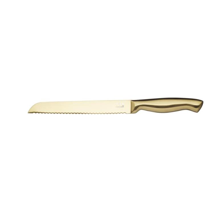 KitchenCraft MasterClass 5-Delige Messenset en Messenblok, Roestvrij Staal, 15,5 x 9,5 x 22 Centimeter, Zwart, MCKNBCOP