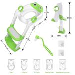 Toiletbril voor kinderen, toilettrainingsladder, toilettrainer toiletbril voor peuters, upgrade-toiletladder voor kinderen, 2-in-1 kindertoiletbril met trap, antislip treeplank