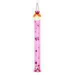 Kindermeetlat, hout, roze, prinsessen voor meisjes, kinderkamer