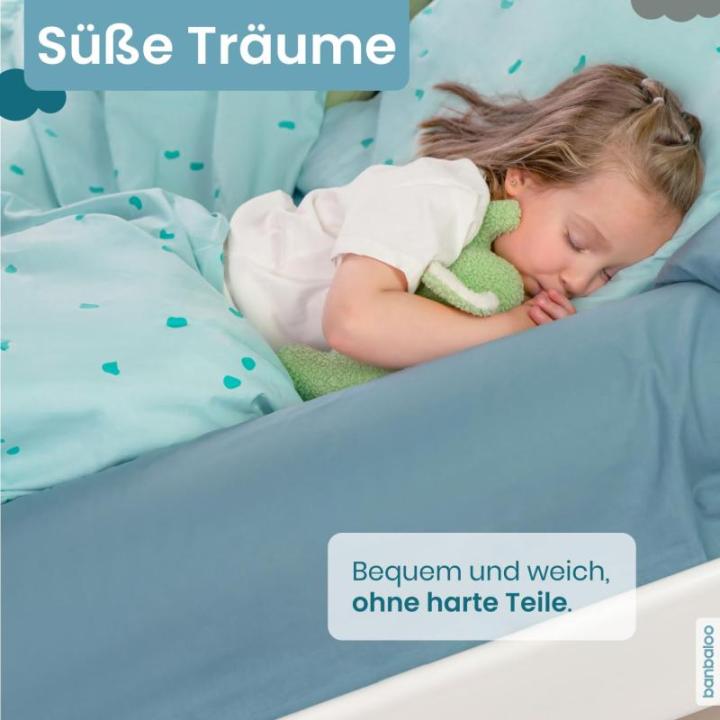 - Opblaasbare bedbumper voor kinderen - Kinderbescherming tegen vallen, opblaasbare reisbedrails, voor opvouwbare eenpersoons-, tweepersoons-, queensize-, kingsize- en Montessori-b