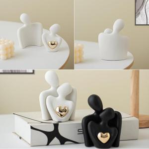 Slaapkamer Decor voor Koppels, Knick Knacks Tv Stand Decor, Mini Paar Standbeeld & Sculptuur Woonkamer Romantische Liefde Show Stukken, Valentijn Bruiloft Beste Jaar voor Hem Haar 