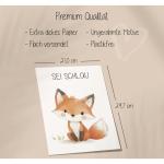 Affirmatiefoto's, set van 6 A4-posters, afbeeldingen voor kinderkamer, babykamer, decoratie, affirmatieposter, wandposter