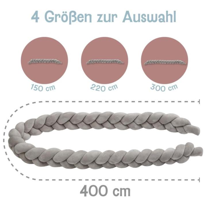 Kussen sierknuffelkussen 400 cm- sierkussen pluizig gevlochten Grijs