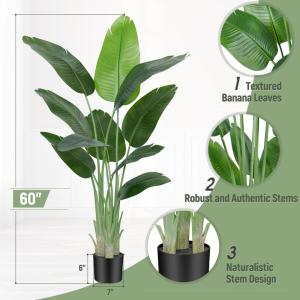 Kunstvogel van het Paradijs Plant 150cm (1Pack)