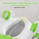 Toiletbril voor kinderen, toilettrainingsladder, toilettrainer toiletbril voor peuters, upgrade-toiletladder voor kinderen, 2-in-1 kindertoiletbril met trap, antislip treeplank