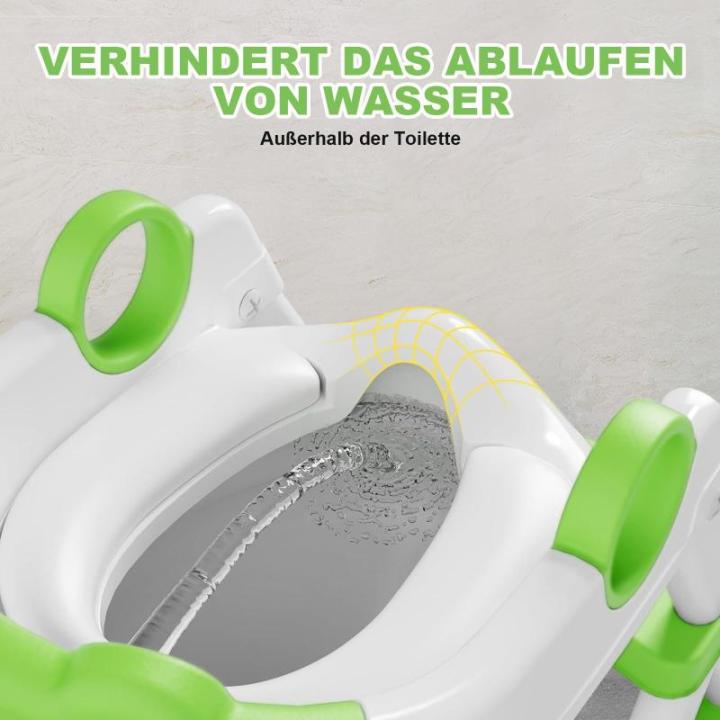 Toiletbril voor kinderen, toilettrainingsladder, toilettrainer toiletbril voor peuters, upgrade-toiletladder voor kinderen, 2-in-1 kindertoiletbril met trap, antislip treeplank