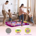 Dansmat Kinderen - Speelgoed Cadeau 3-8 Jaar - Muziekmat met LED & Geluid