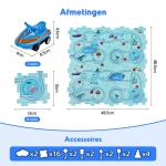 16 Stuks STEM Wegbouwpuzzels voor Kinderen vanaf 3 jaar, Doolhofspel Peuter Brain Teaser Maze, Vroege Leeromgeving Speelset Speelgoed voor Jongens Meisjes 3 4 5 6 7 jaar oud Cadeau