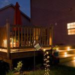 Gieter op zonne-energie, LED zonne-lantaarn string licht buiten tuin waterdicht uitgehold retro metalen water kan lichten, voor tuin patio tuin pad lantaarn plant decoratie (met be