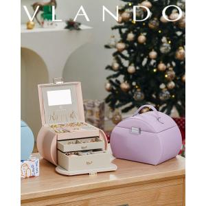 Sieradendoosje voor meisjes, sieradendoos voor dames van leer met spiegel, sieradendoos met laden, sieradendoosje voor tieners, oorbellen, halskettingen, armbanden en horloges, sie