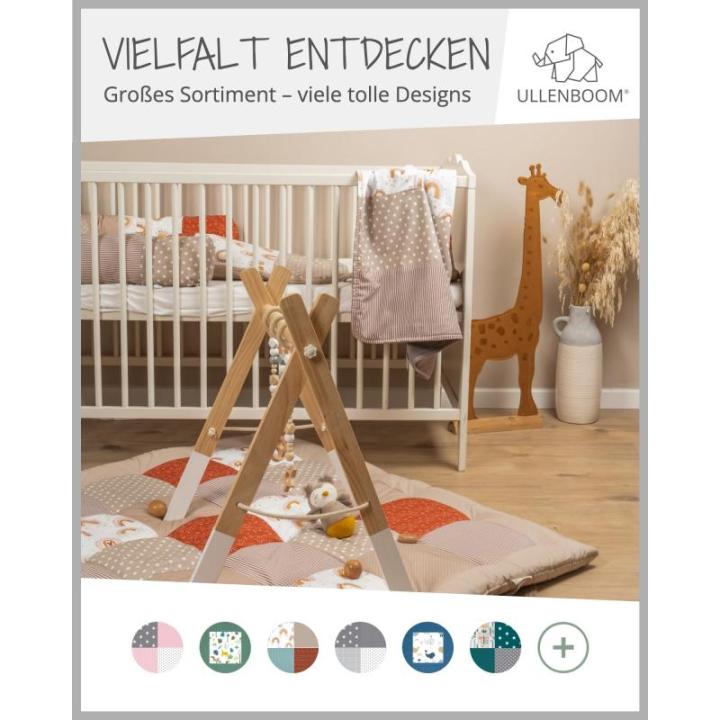 Wikkeldeken voor babyzitje, 100% Oeko-Tex-materialen, ideaal voor herfst en winter, bloemengroen (Made in EU), babydeken voor kinderzitje of kinderwagen, behaaglijke deken voor bab