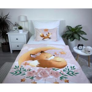 Kinderbeddengoed voor kleine kinderen, babybed, complete set, dekbedovertrek 100 x 135 cm en kussensloop 40 x 60 cm, gemaakt van katoen, Öko-Tex-standaard voor jongens en meisjes,