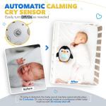 Baby Soother Huil Geactiveerde Sensor Baby Speelgoed Penguin Wit Ruis, Peuter Slaaphulp Nachtlamp, Unieke Baby Cadeaus & Baby Jongen Cadeaus, Baby Shower Cadeaus, Draagbare Baby kn
