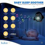 Baby Soother Huil Geactiveerde Sensor Baby Speelgoed Penguin Wit Ruis, Peuter Slaaphulp Nachtlamp, Unieke Baby Cadeaus & Baby Jongen Cadeaus, Baby Shower Cadeaus, Draagbare Baby kn