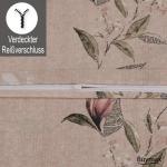 Beddengoed 200 x 200 cm, 80% katoen, 20% polyester, 3-delige dekbedovertrekset, 200 x 200 cm met 2 kussenslopen van 80 x 80 cm, Öko-Tex katoenmix met ritssluiting