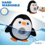 Baby Soother Huil Geactiveerde Sensor Baby Speelgoed Penguin Wit Ruis, Peuter Slaaphulp Nachtlamp, Unieke Baby Cadeaus & Baby Jongen Cadeaus, Baby Shower Cadeaus, Draagbare Baby kn
