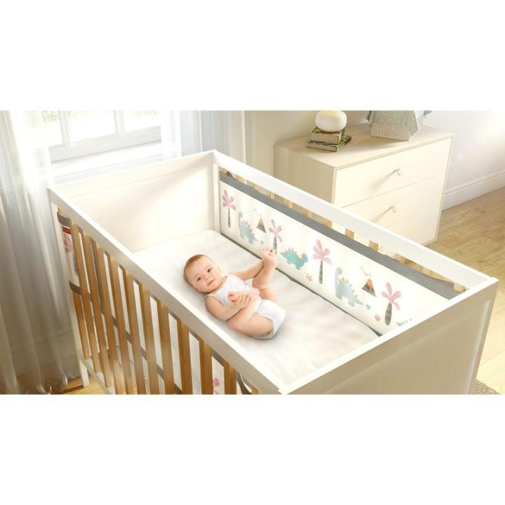 Brethable Mesh voor 2-zijdig kinderbed en kinderbed met massieve uiteinden