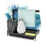 Spoelbakorganizer voor het opbergen van spoel- en keukengerei. Optimalisatie van de keukenorganisatie. Een must-have gadget met verbeterd design – incl. lekbak. Model 2024