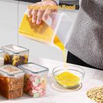 20PCS Voedselopslagcontainers met Deksels, Luchtdichte Plastic Voedselcontainers, 100% Lekvrij, Reuasable & Vaatwasser, Keuken & Pantry Organisatie