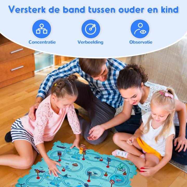 16 Stuks STEM Wegbouwpuzzels voor Kinderen vanaf 3 jaar, Doolhofspel Peuter Brain Teaser Maze, Vroege Leeromgeving Speelset Speelgoed voor Jongens Meisjes 3 4 5 6 7 jaar oud Cadeau