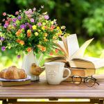 7 bundels uv-bestendige bloemen kunstplanten outdoor plastic bloemen decoratie, voor feest, tuin, bruiloft, tuindecoratie