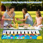 Pianomat, dansmat, muziekmat, kinderspeelgoed vanaf 1 jaar, babyspeelgoed, educatief speelgoed, cadeau, 1 jaar, voor jongens en meisjes van 2 tot 4 jaar, 110 x 36 cm