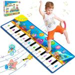 Pianomat, dansmat, muziekmat, kinderspeelgoed vanaf 1 jaar, babyspeelgoed, educatief speelgoed, cadeau, 1 jaar, voor jongens en meisjes van 2 tot 4 jaar, 110 x 36 cm