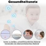 Kinderbedhekje, bedhek om verticaal op te tillen, bedhekje ter bescherming tegen vallen voor peuters, baby's en kinderen, 180 cm, kleine beer
