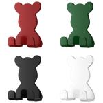 AAED 4 stuks handdoekhouders, zonder boren, zelfklevende zelfklevende haken, handdoekhaken, zelfklevende haken, zelfklevende haken, zonder boren, wandhaken, zelfklevend, voor badkamer, creativiteit